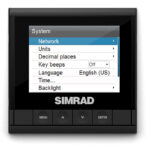 Simrad is35 color gauge Simrad is35 color gauge