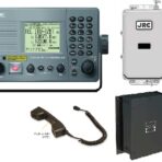 Jrc jss-2250 пв/кв радиоустановка 250 вт (трансивер+контроллер+телефонная трубка)