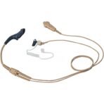 Motorola pmln6130, 2-х проводная гарнитура скрытого ношения с акустической трубкой, микрофоном ртт/vox (бежевый) impres