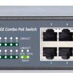 INT-VNST1006-121 — 8-х портовый сетевой неуправляемый коммутатор с PoE (+2 SFP)
