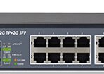 INT-VNST1006-123 — 24-х портовый сетевой неуправляемый коммутатор с PoE (+2 SFP)