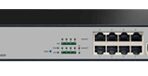 INT-VNST1008-134 — 8-х портовый сетевой управляемый коммутатор с PoE (+2 SFP)