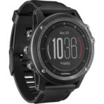 Garmin fenix 3 hr sapphire slate gray with stainless steel band