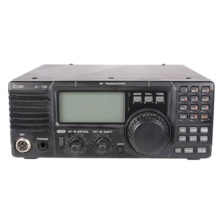 Радиостанция КВ Icom IC-78 1-30 МГц + AT-130 Антенный тюнер, с кабелем управления + РРР Радиостанция КВ Icom IC-78 1-30 МГц + AT-130 Антенный тюнер, с кабелем управления + РРР