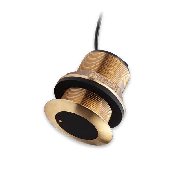 CPT-S Bronze Conical HIGH CHIRP Through Hull 12° Angled Element Transducer CPT-S Bronze Conical HIGH CHIRP Through Hull 12° Angled Element Transducer