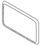 a12 FRONT BEZEL — Silver a12 FRONT BEZEL — Silver