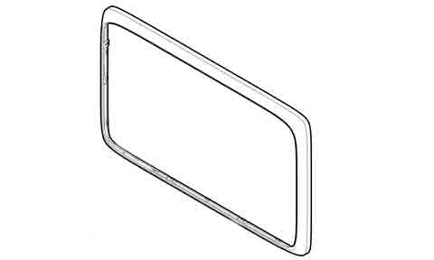 a12 FRONT BEZEL — Silver a12 FRONT BEZEL — Silver