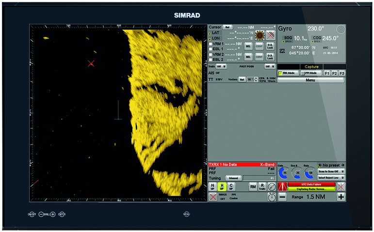 Simrad M5027 Display Simrad M5027 Display